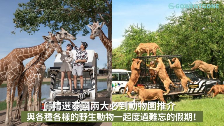 精選泰國兩大必到動物園推介, 與各種各樣的野生動物一起度過難忘的假期！