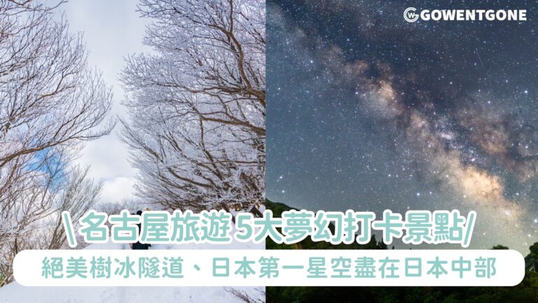 冬季限定！名古屋旅遊5大夢幻打卡景點 絕美樹冰隧道、日本第一星空盡在日本中部